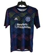 Adidas New York City NYC FC Football Club Presbyterian All over Print Bl... - $74.69 CAD