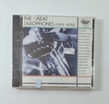 The Great Saxophones ~ (1951-1970) [CD] BRAND NEW &amp; SEALED e1 - £11.76 GBP