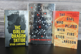 The Girl Who Played With FIRE/DRAGON TATTOO/KICKED Book Lot (3) Stieg Larsson - £14.80 GBP