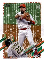 2021 Topps Holiday Mega Box #HW197 Anthony Rendon NM-MT Angels - £1.28 GBP