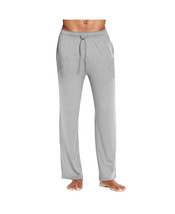 Galaxy By Harvic Men&#39;s Classic Lounge Pants in Grey-Size 2XL - £16.74 GBP