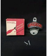 Vintage COCA-COLA Metal Wall Mount Bottle Opener STARR X Brown Co. Orig.... - £13.80 GBP