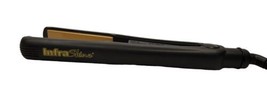 INFRASHINE Flat Iron Hair Straightener, Black with Gold Plate 1 inch Mod... - $80.99