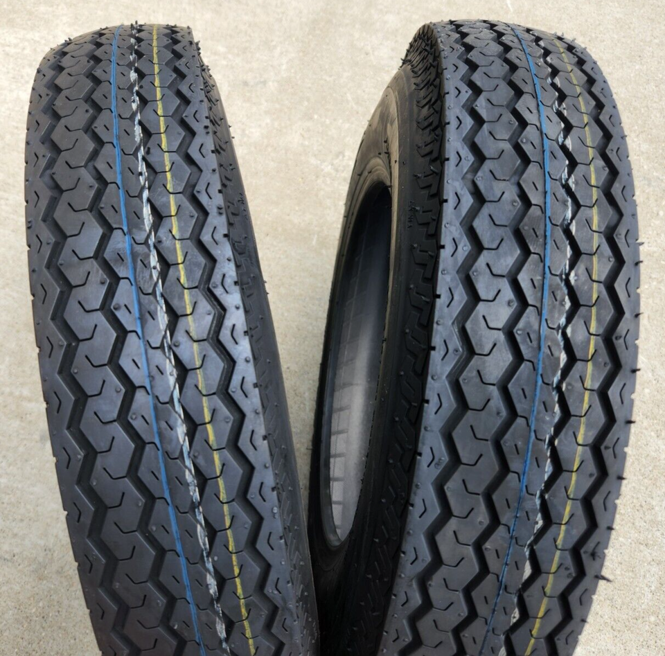2 - 4.80-12 6 Ply Deestone D901 Boat Trailer Tires Boat Camper Skidoo 4.... - $67.44