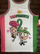 Fairly Odd Parents Headgear Classics Blanc Basketball Jersey ~ Never Worn ~ XL - £50.35 GBP