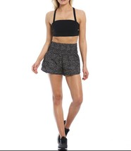 XS Free People FP Movement Printed Way Home Shorts BNWTS Leopard Combo - £23.59 GBP