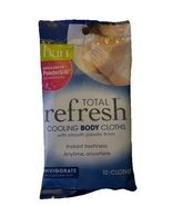ban Total Refresh Cooling Body Cloths Invigorate 10 Cloths Clean Scent S... - $540.60 MXN