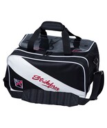 KR Fast Black White 2 Ball Double Tote With Shoe Pocket Bowling Bag - $59.75