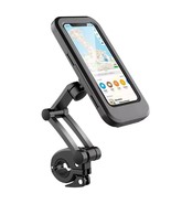 Universal Waterproof Bike Mount Cellphone Holder for Motorcycles 360° Ad... - $17.81