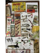 vtg fishing lure lot hildebrandt rapala lures walleye &amp; more 50+ Genesee... - $1,206.10 MXN