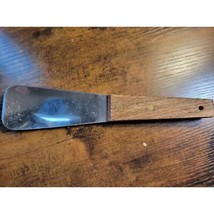 Vernco Stainless Steel Ice Cream Scoop w/Rivet Wood Handle - Japan - 9.5... - $27.15 CAD