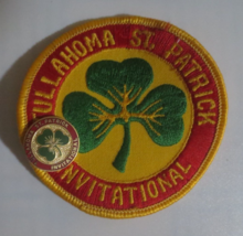 Tullahoma St Patrick Invitiational Swim Meet with Patch and Button Back - £2.76 GBP