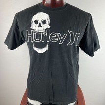 Hurley X Skull Logo Mens Large L T-Shirt - £15.23 GBP