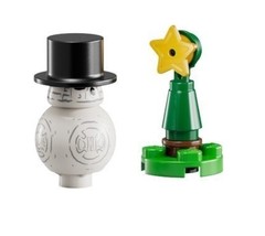 NEW Star Wars Lego Holiday Top Hat Snowman BB-8 &amp; Christmas Tree Microset - $13.46