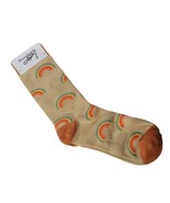 Primitives by Kathy Rainbow Socks Orange Tan One Size Fits Most - £8.84 GBP