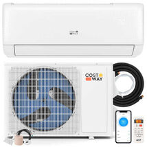12000 BTU 22 SEER2 Mini Split AC: Rapid Cooling to 60F / Heating to 90F ... - $878.17