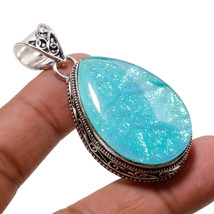 Australian Triplet Opal Vintage Style Gemstone Pendant Jewelry 2.20&quot; SA 2430 - £4.68 GBP