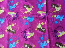 Royal Debut Toss Princesses Flannel Fabric by the yard 2012 - $10.29