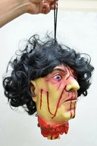 Scary Halloween Props Life Size Hanging Zombie Corpse Non animated Severed Head - £28.12 GBP