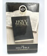 KJV Holy Bible Gift &amp; Award Bible Softcover King James Version Black - NEW - £19.69 GBP