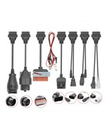 8pcs OBD OBD2 Diagnostic Cables Connector for Car AUTO AK DS150E TCS - $726.46 MXN