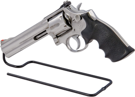  3Pk Handgun Stand Display Rack Barrel Hanger Gun Pistol Revolver Mount ... - £16.34 GBP