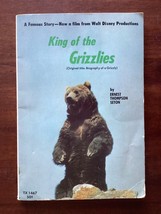 WALT DISNEY - KING OF THE GRIZZLIES - Ernest Seton - MORT KUNSTLER ILLUS... - $4.98