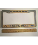 LICENSE PLATE Plastic Car Tag Frame MONTEREY PARK CAMINO REAL 14D - £19.89 GBP