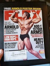 Flex Magazine march 2015 issue arnold Schwarzenegger poster bodybuilding... - $10.69