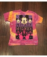 Vintage Disney Mickey Disney Walt Disney Company Tye-dye Shirt. Size M - $55.56 CAD