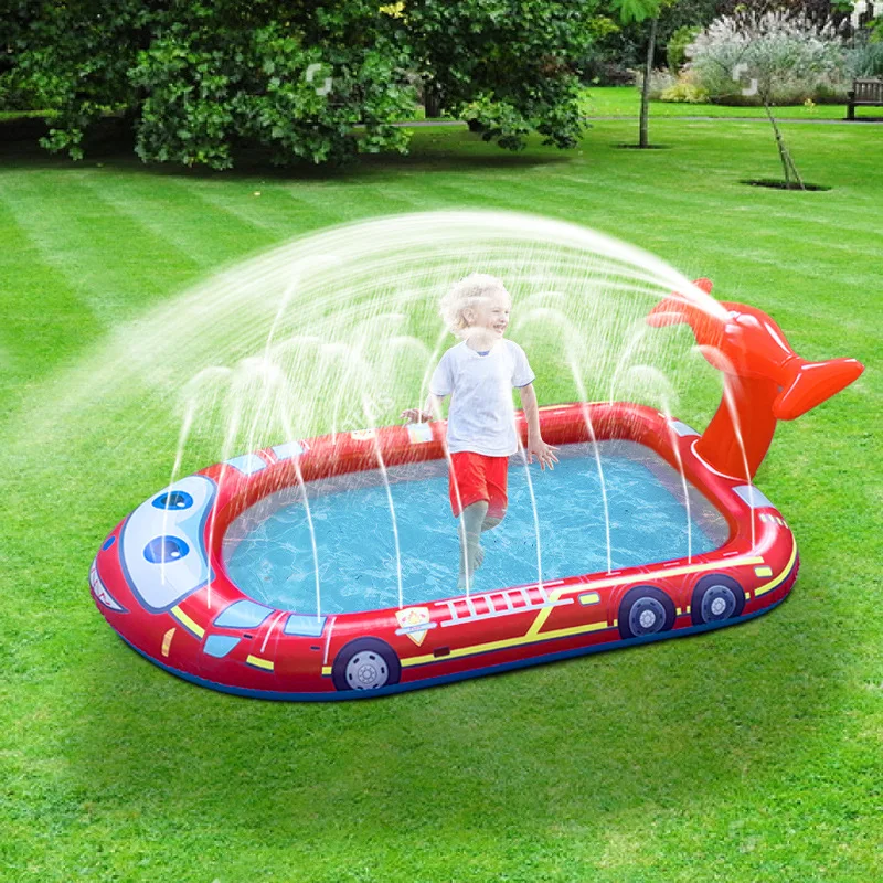 New Funny Children Swimming Pool Splash Pad Sprinkler For Kids Children - £56.94 GBP+