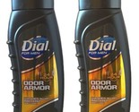Dial for Men 24 Hour Odor Armor Body Wash 16 Fl Oz Each - Pack of 2 NEW! - $47.52