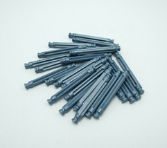 24 K&#39;nex Rod 54mm Metallic Blue Replacement Part Piece 91952 Discontinued - £3.05 GBP