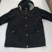 Regent Park RN#95332 Womens Black Full Zip Removable Hoodie Jacket With Liner 1X image 15