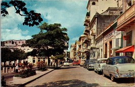 Old San Francisco Street San Juan Puerto Rico Postcard - $10.00