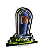 Transformers Autobot shieldstone Ekkolight 23.5&quot;H - 906935 - €125,14 EUR