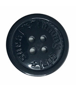 Tommy Hilfiger Tommy Girl Jeans Black Collar Replacement button 1&quot; - £6.06 GBP
