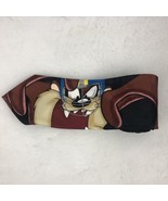 LOONEY TUNES Mania TAZ Football Necktie TIE  3.5&quot;W 59.5&quot;L - $13.98