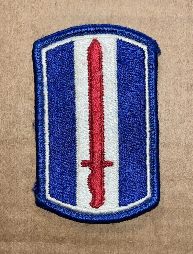 193rd Infantry Brigade U.S. Army Shoulder Patch Insignia - $3.00
