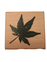 Stampa Rosa Maple Leaf Rubber Stamp B 6-269 Fall Autumn Card Making Crafts Art - £3.18 GBP