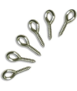 25-Pack 1/2&quot; Stainless Steel Screw Eye Rings - €9,22 EUR