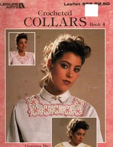 Crocheted Collars Booklet 558, Vintage 1986, 6 designs,Leisure Arts - $8.99