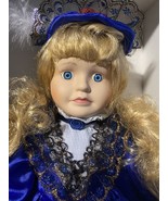 Vintage handcrafted genuine porcelain doll Limited Collection W Mini Orn... - £66.94 GBP