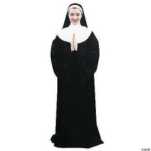 Nun Costume Adult Women Halloween Party Religious Catholic Holy One Size AC45... - £56.82 GBP
