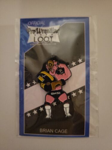 The Machine Brian Cage Pro Wrestling Loot Collectors Exclusive PIN WWE N... - $14.85