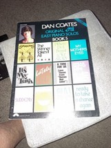 DAN COATES Original Big Note Piano Solos, Book 5 Vintage 1980 Columbia Pictures - £7.47 GBP