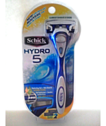 New Schick Hydro 5 Razor With Flip Back Trimmer &amp; Skin Guards + 2 Cartri... - $9.60 CAD
