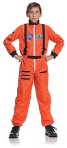 Underwraps Children&#39;s Astronaut Costume - Orange, Large (10-12) - £80.15 GBP