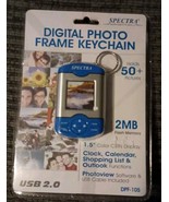 NEW Spectra Digital Photo Frame Keychain, Holds 50+ Pix/2MB Flash Mem./1... - $183.52 MXN