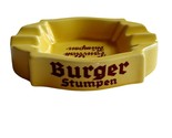 Porzellanfabrik Burger Stumpen Vtg Ashtray Yellow Red Tobacciana Man Cav... - $6.69